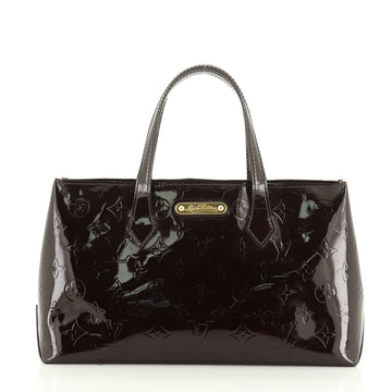 Louis Vuitton Wilshire Handbag Monogram Vernis PM