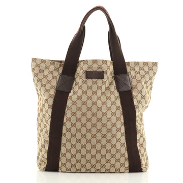 Gucci Open Tote GG Coated Canvas Tall