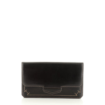 Hermes Vintage H Clutch Box Calf Small