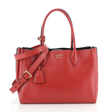 Prada Soft Bibliotheque Tote City Calfskin Medium