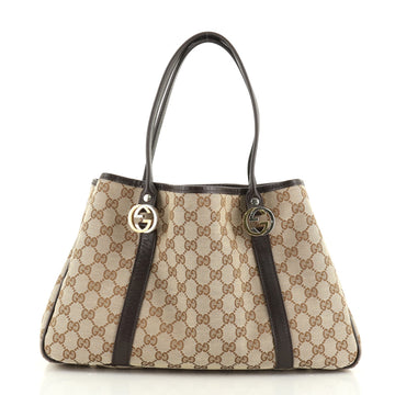 Gucci Twins Tote GG Canvas Medium
