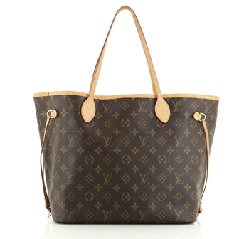 Louis Vuitton Neverfull Tote Monogram Canvas MM