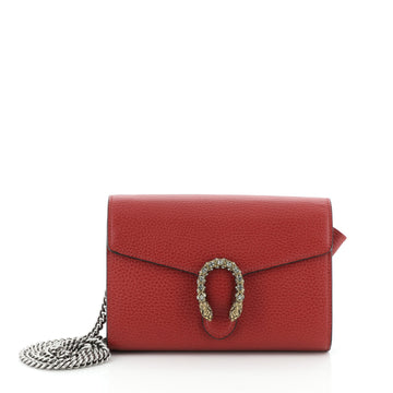 Gucci Dionysus Chain Wallet Leather with Embellished Detail Small