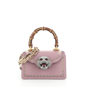 Gucci Thiara Top Handle Bag Frame Print Leather Small