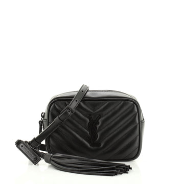 Saint Laurent Lou Belt Bag Matelasse Chevron Leather 