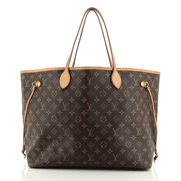 Louis Vuitton Neverfull NM Tote Monogram Canvas GM