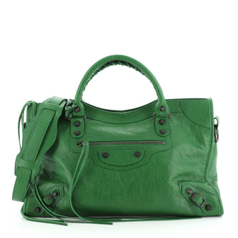 Balenciaga City Classic Studs Bag Leather Medium