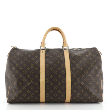 Louis Vuitton Keepall Bag Monogram Canvas 50