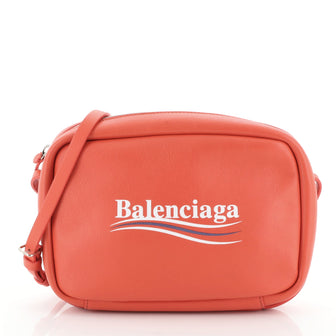 Balenciaga Everyday Crossbody Bag Printed Leather Small