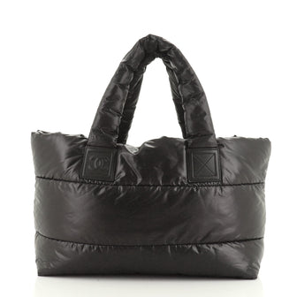 Chanel Coco Cocoon Reversible Tote Quilted Nylon Medium