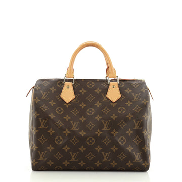 Louis Vuitton Speedy Handbag Monogram Canvas 30