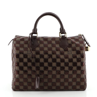 Louis Vuitton Speedy Handbag Damier Paillettes 30