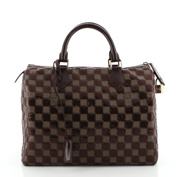 Louis Vuitton Speedy Handbag Damier Paillettes 30