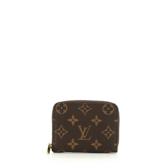 Louis Vuitton Zippy Coin Purse Monogram Canvas 