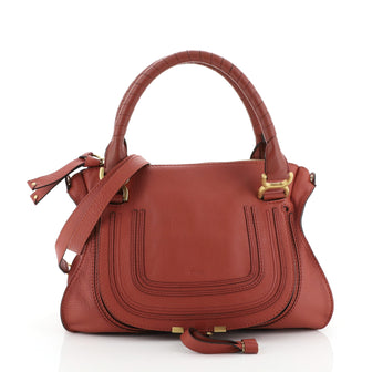 Chloe Marcie Satchel Leather Medium