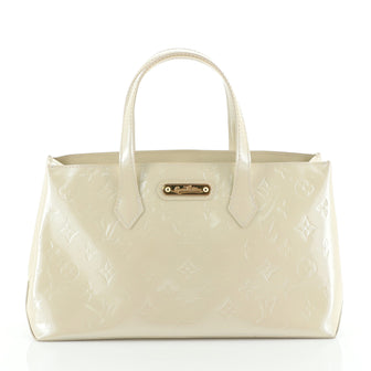 Louis Vuitton Wilshire Handbag Monogram Vernis PM