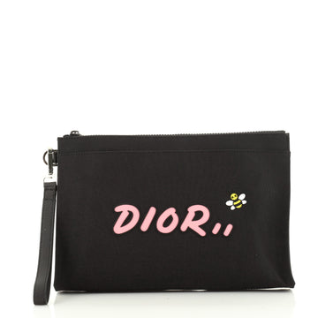 Christian Dior KAWS Wristlet Pouch Nylon 