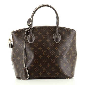 Louis Vuitton Lockit Handbag Monogram Fetish Canvas 
