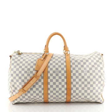 Louis Vuitton Keepall Bandouliere Bag Damier Graphite 55
