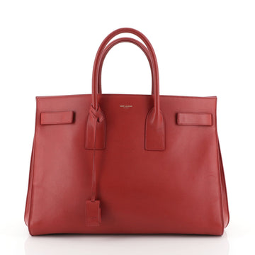 Saint Laurent Sac de Jour Bag Leather Large