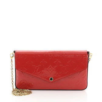 Louis Vuitton Felicie Pochette Monogram Vernis 