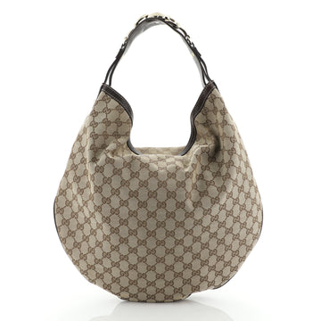 Gucci Wave Hobo GG Canvas