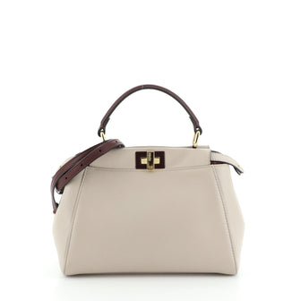 Fendi Peekaboo Bag Leather Mini