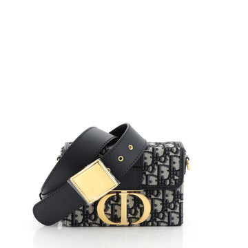 Christian Dior 30 Montaigne Box Bag Oblique Canvas 