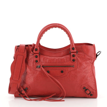 Balenciaga City Classic Studs Bag Leather Medium