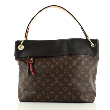 Louis Vuitton Tuileries Hobo Monogram Canvas with Leather 