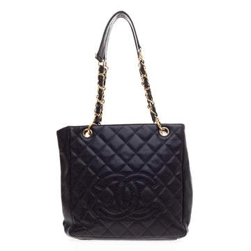 Chanel Petite Shopping Tote Caviar