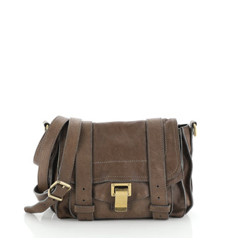 Proenza Schouler PS1 Pouch Leather 