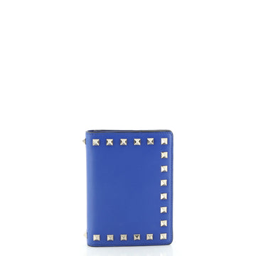 Valentino Rockstud Passport Cover Leather 