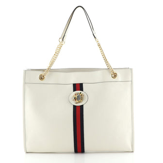 Gucci Rajah Chain Tote Leather Large
