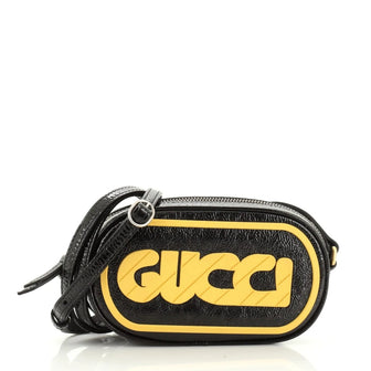 Gucci Game Patch Crossbody Bag Patent 