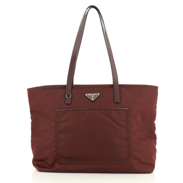 Prada Open Tote Tessuto Medium