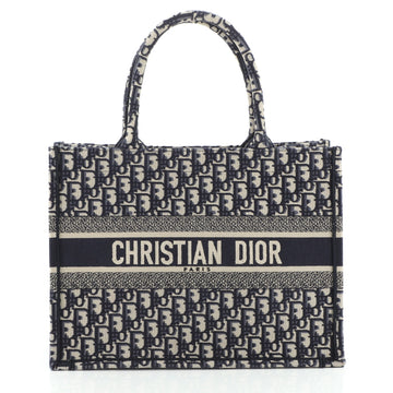Christian Dior Book Tote Oblique Canvas Small