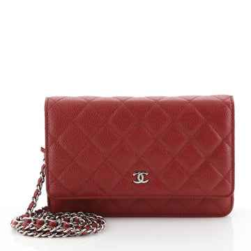 Chanel Wallet on Chain Quilted Caviar 
