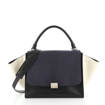 Celine Tricolor Trapeze Bag Leather Medium