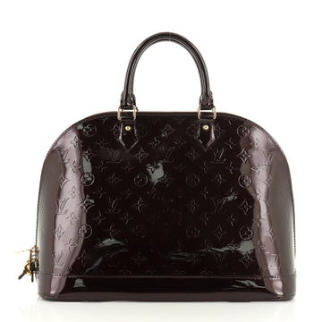 Louis Vuitton Alma Handbag Monogram Vernis GM