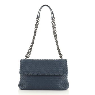 Bottega Veneta Olimpia Shoulder Bag Intrecciato Nappa Medium