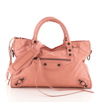 Balenciaga City Classic Studs Bag Leather Medium