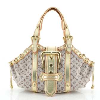 Louis Vuitton Theda Handbag Mini Lin GM