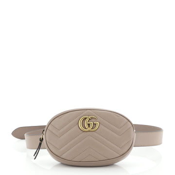 Gucci GG Marmont Belt Bag Matelasse Leather 