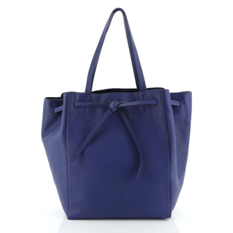 Celine Phantom Tie Cabas Tote Leather Medium