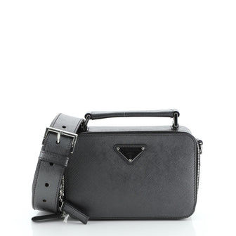Prada Brique Crossbody Bag Saffiano Leather Mini