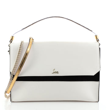 Christian Louboutin Loubiblues Pouch Shoulder Bag Leather