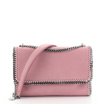 Stella McCartney Falabella Flap Shoulder Bag Shaggy Deer Small
