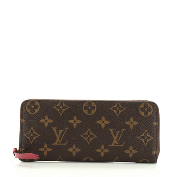 Louis Vuitton Clemence Wallet Monogram Canvas