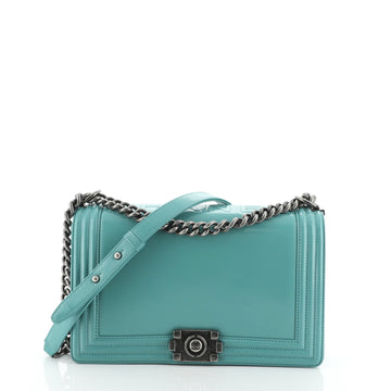 Chanel Reverso Boy Flap Bag Glazed Calfskin Old Medium